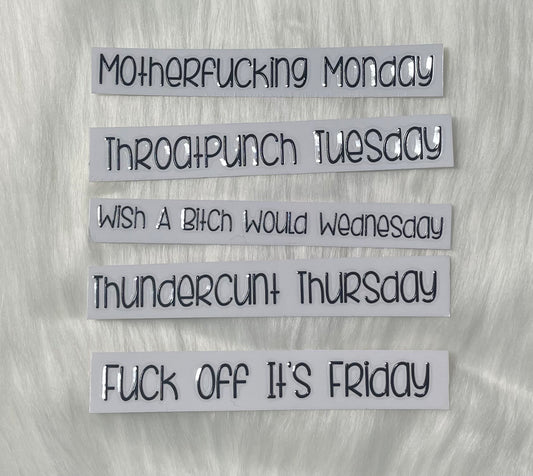 Days of the Week